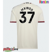 Camiseta Manchester United Kobbie Mainoo #37 Tercera Equipación 2026-27 manga corta